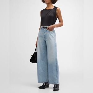 Rag & Bone Miramar Sofie Cropped Wide-Leg Jeans